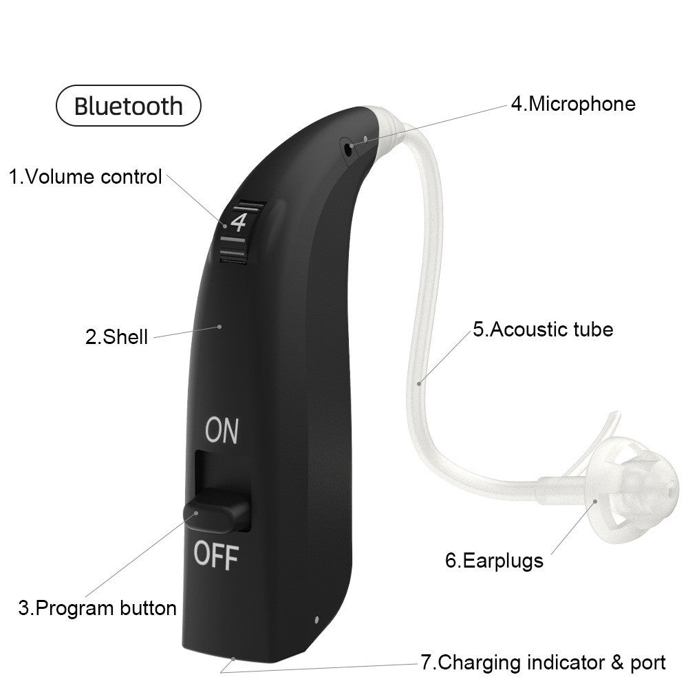 Bluetooth Version USB Charging Hearing Aid